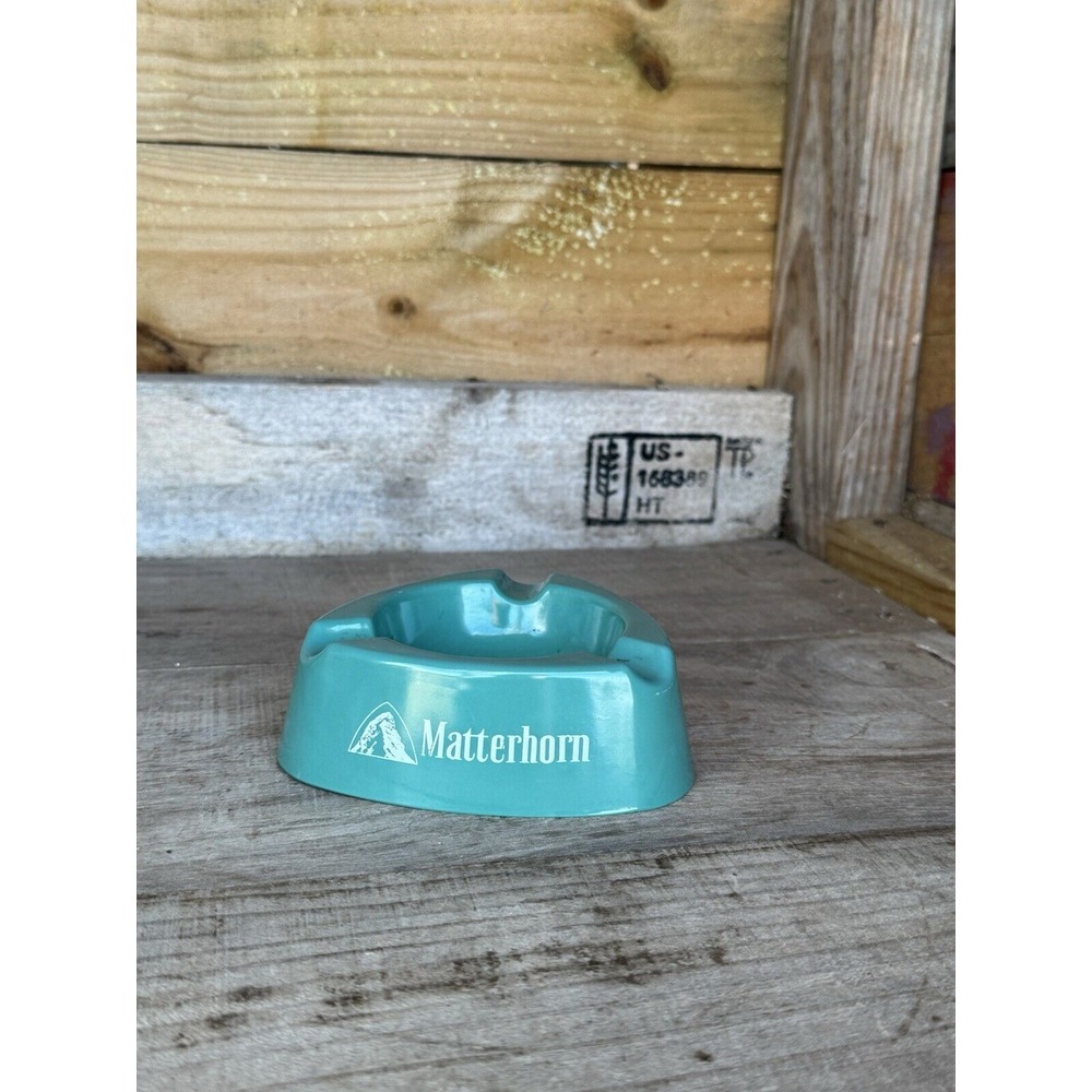 Vintage Matterhorn Plastic Ashtray Bar Decor Mancave Decor Ash‎ Tray